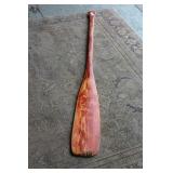 Vintage Wooden Canoe Paddle