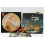 The Cars, styx, ABBa Vinyl Records