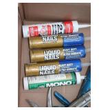 Tubes Liquid Nail & Caulking & Caulk Guns