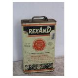 Vintage Agriculture Tin RexAnD