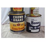 Antique Advertising Tins / Honey