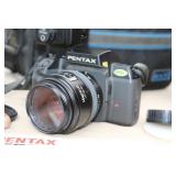 Pentax SF-10 Camera Lens Flash & Carry Bag