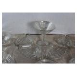 Art Deco Beehive Glasswares