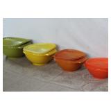 Tupperware Fall Harvest Stacking Bowl Set