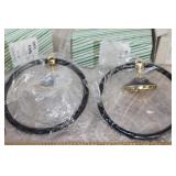 N.O.S Brass & Metal Towel Rings  /  3