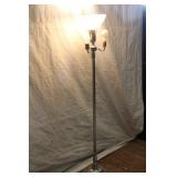 M/C Chrome Standing Lamp