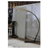 MCM Metal Arc Floor Lamp 1960s