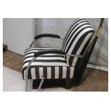 Art Deco Chrome Arm Chair