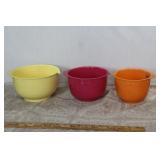 MCM Melamine Ware Mixing Bowls