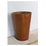 MCM Teak Wastebucket  16'h