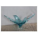 MCM Stretched Art Glass Bowl
