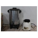 M/C Ostersizer Blender & West Bend Coffee Pot