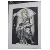 ' Moses ' Salvadore Dalie L/E Art 133 / 170 Signed