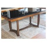 Art Deco Double Pedestal Dining Table