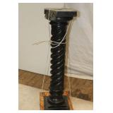 Barley Twist Marble Pedestal