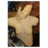 Clay Art Bust