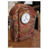 Dome Top Marble Clock