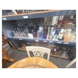 2 shelves of candles