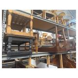 Lot of 5 wood tables