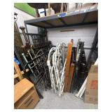 Lot of 10 metal bed frames