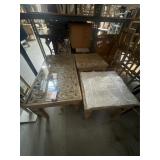 Lot of 3 coffee table and end tables