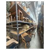 Lot of 25 assorted shelving