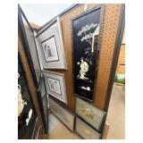 Lot of 65 assorted art frames
