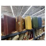 Lot of 5 suitcases