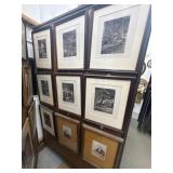 Lot of 50 assorted picture frames