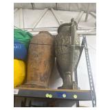 Lot of 4 neoclassical urns and vases