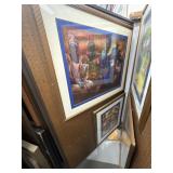 Lot of 35 assorted art frames