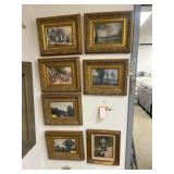 Lot of 7 frames