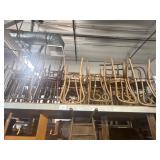 Lot of 23 assorted chairs
