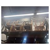 Lot of 14 assorted chairs