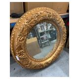 Large wall mirror