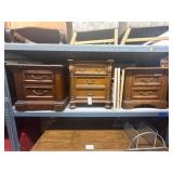 Lot of 10 assorted nightstands