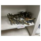 Lot of 10 mini cannon decorations