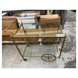 Glass rolling table