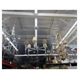 Lot of 3 chandeliers