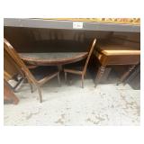 Lot of 9 table set and furniture