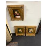 Lot of 3 frames