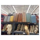 Lot of suitcase bags and trunks