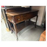 Lot of 5 assorted wood tables
