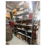 Lot of assorted decorations and office supplies