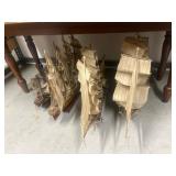 Lot of 4 ships