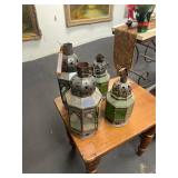 Lot of 4 lanterns