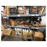 Lot of assorted wooden decorations