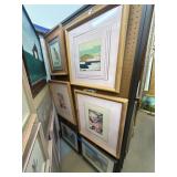Lot of 56 assorted art frames