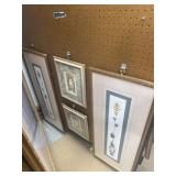 Lot of 61 assorted art frames