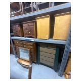 Lot of 6 wood cabinets